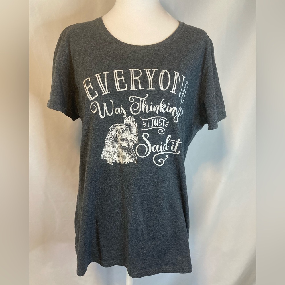 Lost Creek Outfitters Chicken Graphic T Shirt I Just Said It 2XL